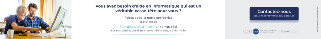 bannière web carrée assistance informatique